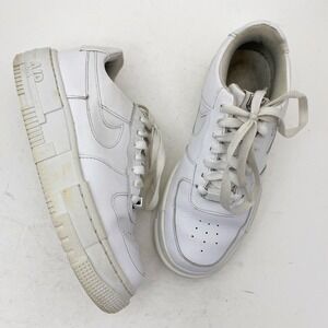 Nike Air Force 1 Pixel White Women's Low Top Sneakers CK6649-100 Size 6